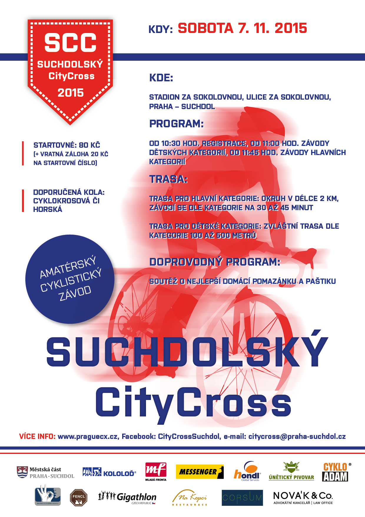 Suchdolský CITYCROSS 2015