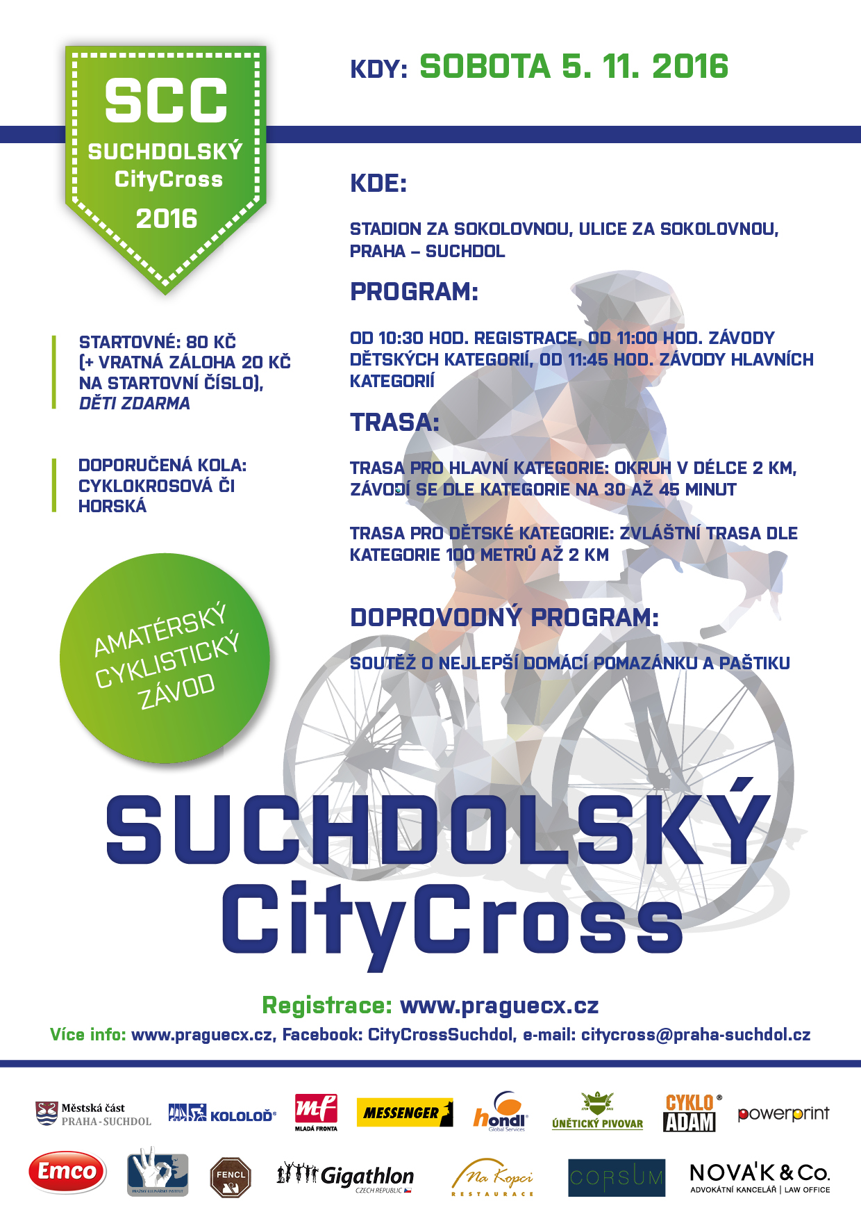 Suchdolský CityCross 2016