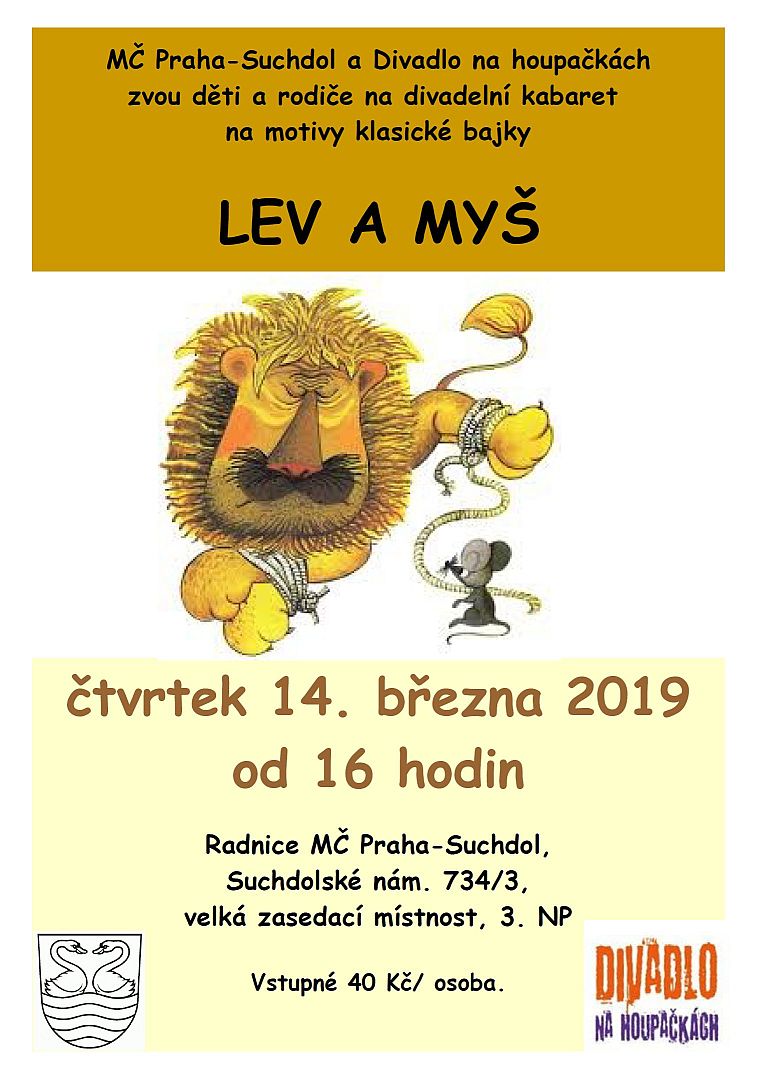 Divadlo Lev a myš - 14.3.2019